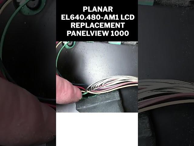 #Planar EL640 480 AM1 LCD replacement #Panelview 1000 2711 K10A B10A T10A