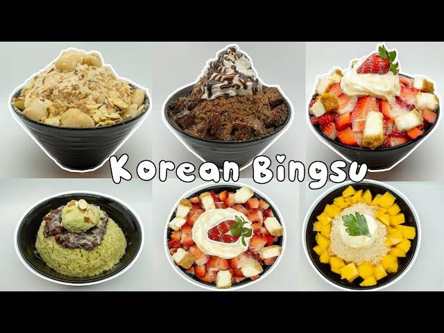 How to make THE EASIEST Korean Shaved Ice  (Bingsu빙수) AT HOME!