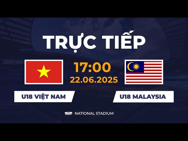  U18 Việt Nam vs U18 Malaysia | U18 Đông Nam Á | Đôi Công Nghẹt Thở