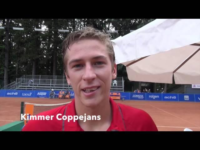 Kimmer Coppejans speaks about the semifinal match at IS OPen