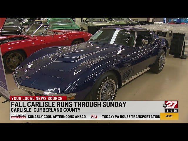 Carlisle Events marks end of car season at the fairgrounds with auction and flea market