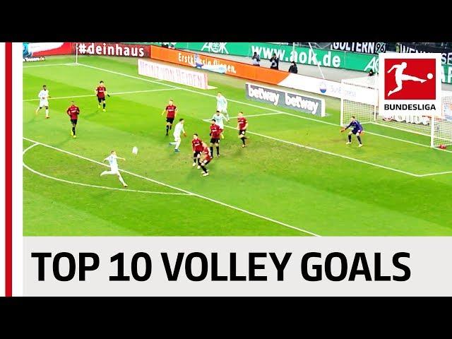 Top 10 Volley Goals 2018-19 So Far - Robben, Witsel, Jovic & Co