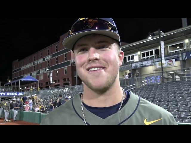 BlueGoldNews.com: WVU Baseball Grant Hussey Marshall Postgame 4/5/23