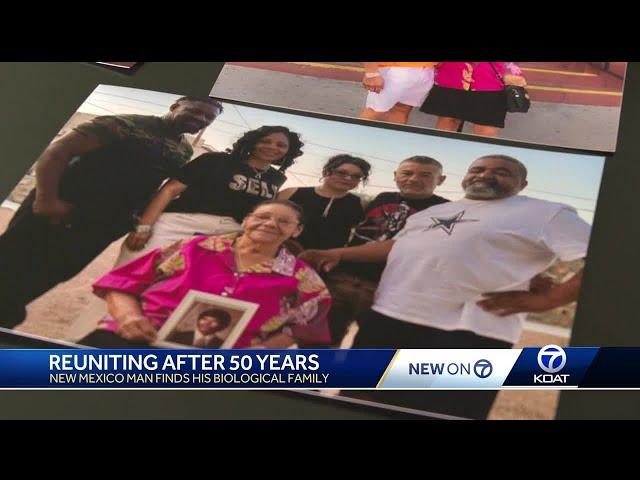 New Mexico man finds his biological family after 50 years