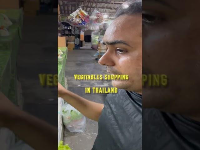 Vegitables Shopping in Pattaya, Thailand | Vegan & Vegetarian’s Survival in Thailand