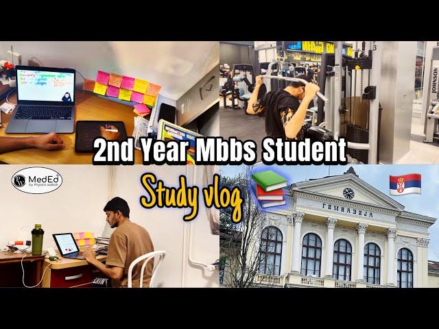 Daily life of Mbbs 2nd Year Student | Exam pattern of mbbs in serbia  | medicoinfo