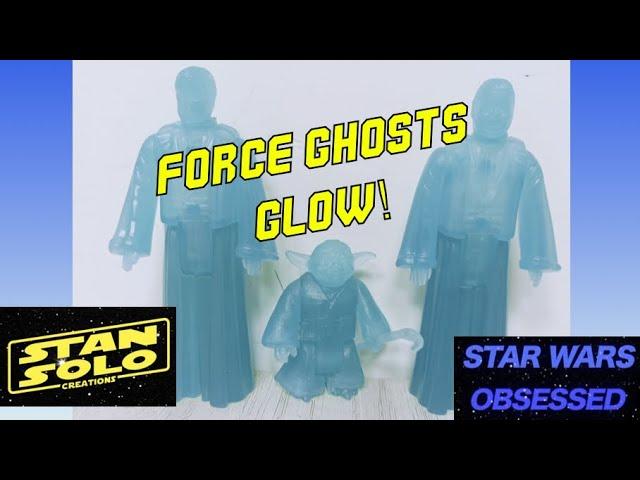 Glow Force Ghost Figures From Stan Solo Creations #starwars