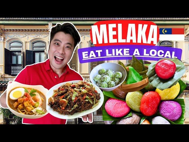 🟥⬜️ 7 Beloved Melaka food  : Here's how to eat like a local : A Culinary Treasure Journey  