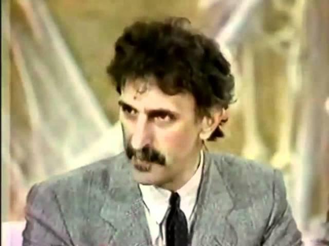 Frank Zappa - Appearance On People Are Talking (1986)