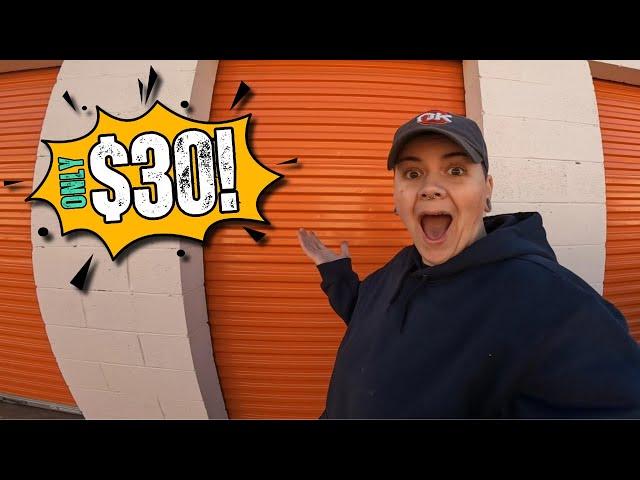 I Bought a Storage Unit for $30! What's inside?