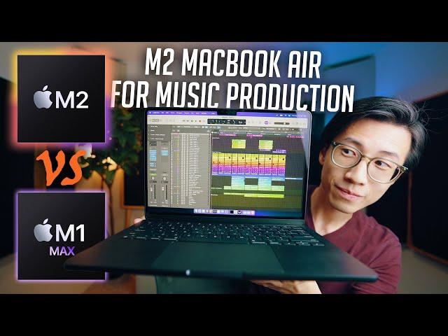 M2 MacBook Air: Can It Power A Professional Studio? M2 vs M1 Max for Mixing & Mastering