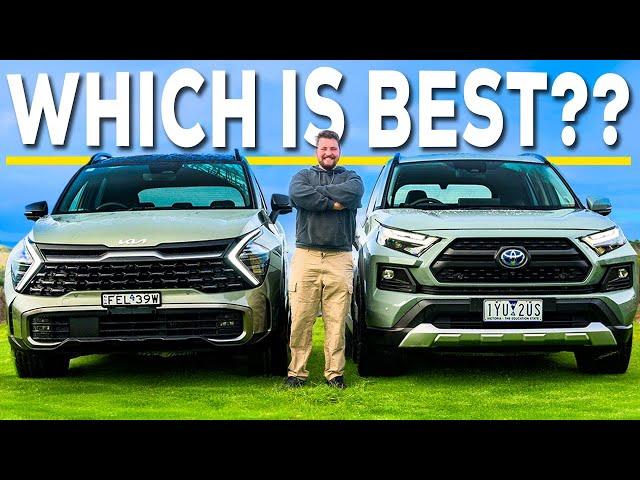 2024 Toyota RAV4 Hybrid vs Kia Sportage Hybrid: This is TOUGH…