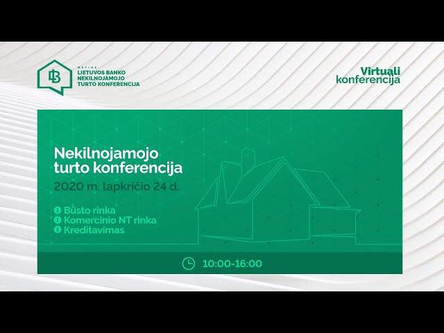 Lietuvos banko nekilnojamojo turto konferencija | 2020 m.