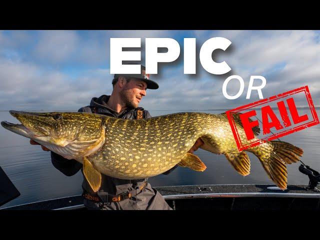 Fishing for GIANTS - Will it be EPIC or a big FAIL?