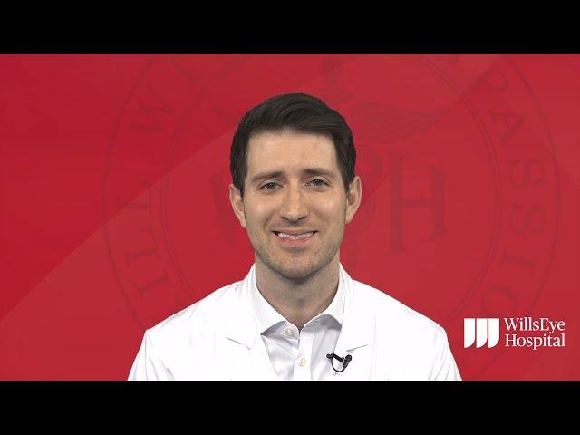 Nicholas Hadjokas, MD, discusses the Light Adjustable Lens process at Wills Eye.