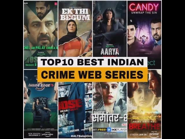 Top 10 Best INDIAN Crime suspense thriller web series | Best Bollywood Crime web series in Hindi