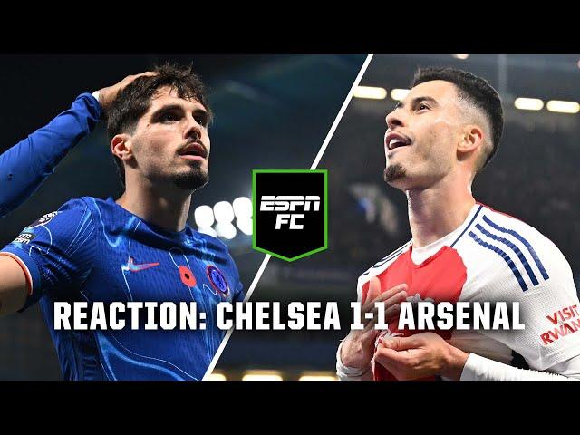 FULL REACTION: ‘Scary’ Chelsea dent Arsenal’s title hopes  | ESPN FC