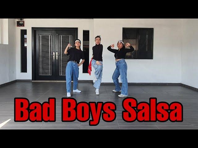 Bad Boys Salsa Line Dance Demo