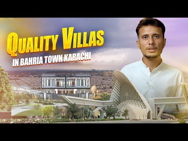 Quality Villas in Bahria Town Karachi | BTK Smart Village