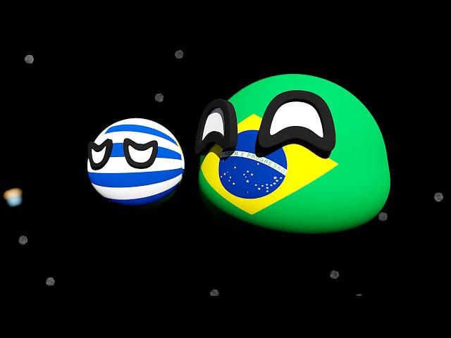 1 + 1 = 13 | Countryballs Animation (written by stream chat)