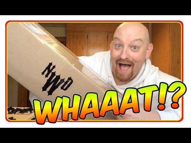 UNBOXING GRAND THEFT AUTO CUSTOM SKATEBOARD DECK by NORTH WEST DECKS