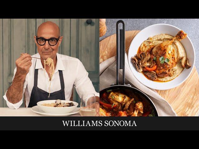 Stanley Tucci Makes Chicken Cacciatore | Tucci™ by GreenPan™ Exclusively at Williams Sonoma