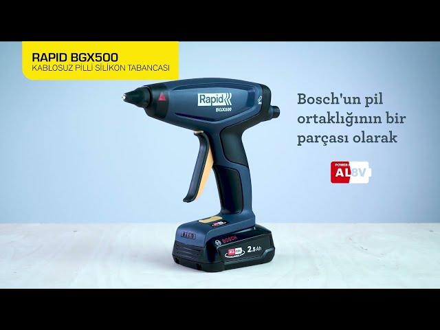 Hızlı Tutkal Tabancası BGX500 18V P4A