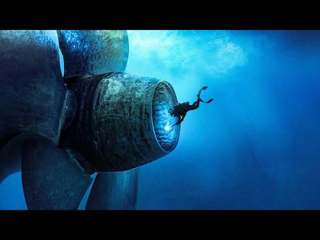 The Dangerous Job Of Underwater Ship Maintenance