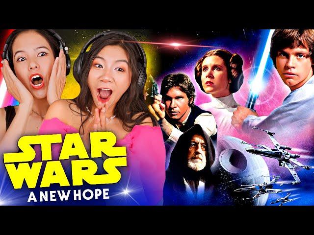 Foreign Girls React | Star Wars: Episode IV - A New Hope | First Time Watch