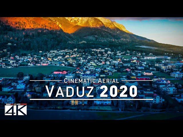 【4K】Vaduz from Above - Capital of LIECHTENSTEIN 2020 | Cinematic Wolf Aerial™ Drone Film