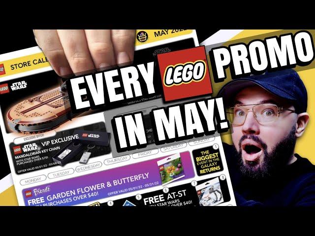 HUGE LEGO LEAK! EVERY Promotion for MAY 2022 | Star Wars, LEGO ideas Leak and More!