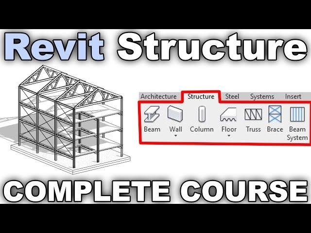 Revit Structure - Complete 1h Course