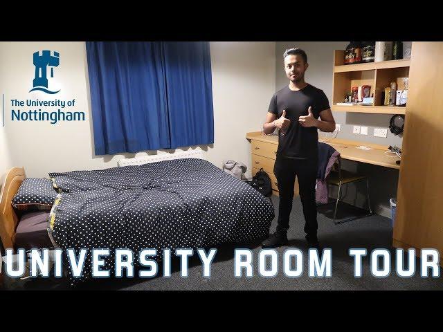 First Year University Room Tour UK - University of Nottingham Accommodation