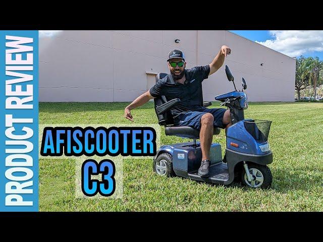 AFIKIM AFISCOOTER C3 2025  Mobility Scooter Review Video