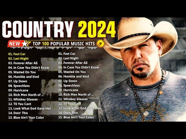 Country Music Playlist 2024 - Jason Aldean, Morgan Wallen, Luke Combs, Chris Stapleton, Kane Brown