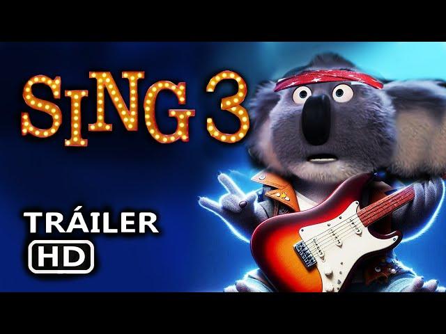 SING 3 (2025) - Official trailer | MOON ROCKSTAR | TRAILER TEASER CONCEPT After Sing 2 Sing thriller