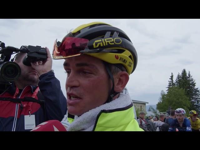 Sepp Kuss - Interview at the finish - Stage 6 - Critérium du Dauphiné 2024