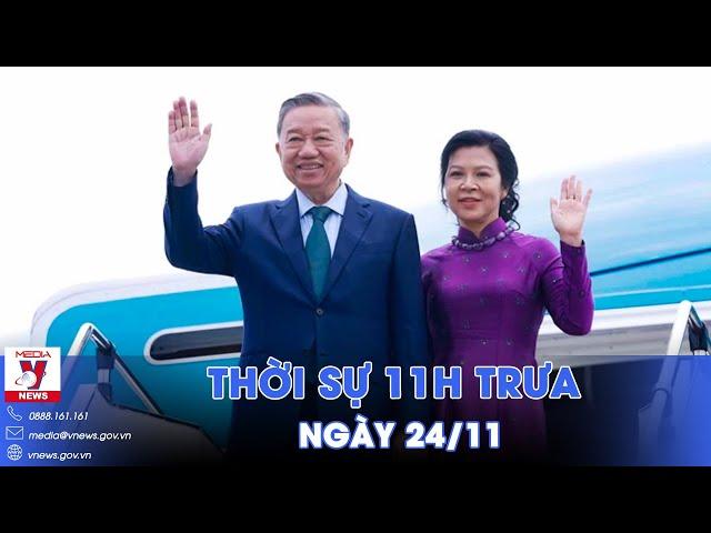 Thời sự 11h trưa 24/11. Tổng Bí thư Tô Lâm kết thúc tốt đẹp chuyến thăm Malaysia - VNews