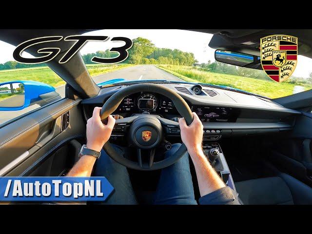 PORSCHE 911 992 GT3 *9000RPM* POV by AutoTopNL