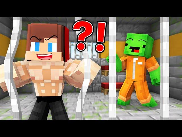 Strong JJ and Mikey Escape From Prison in Minecraft ! (Maizen)