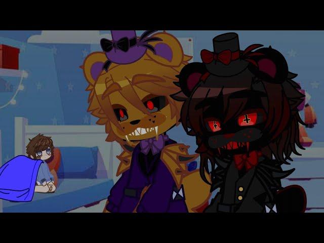 Micheal meets Nightmare & Nightmare Freadbear ○||GregMike(Not a ship!)/Gregbot||○ ||Willry||