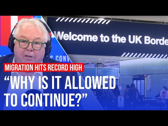 Net migration hits record high: Who is to blame? | LBC reaction