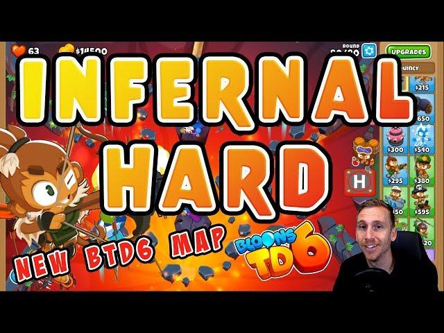 Infernal Hard - New BTD6 Map and Hero Skin!!