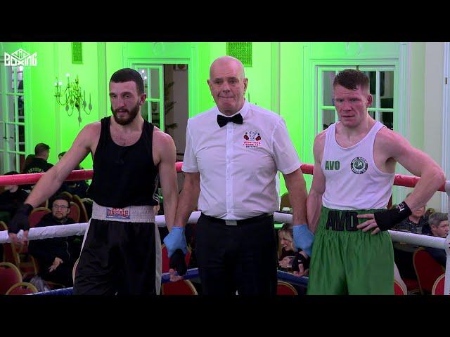 Bredan Atherton (Marybone ABC) v Kane Sullivan (Premier BC) Derry Matthews show in Liverpool