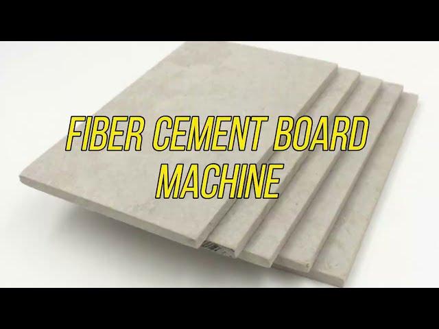 House Prefabricated Fiber Cement Board Machine,Calcium Silicate Board Manufacturing Machine