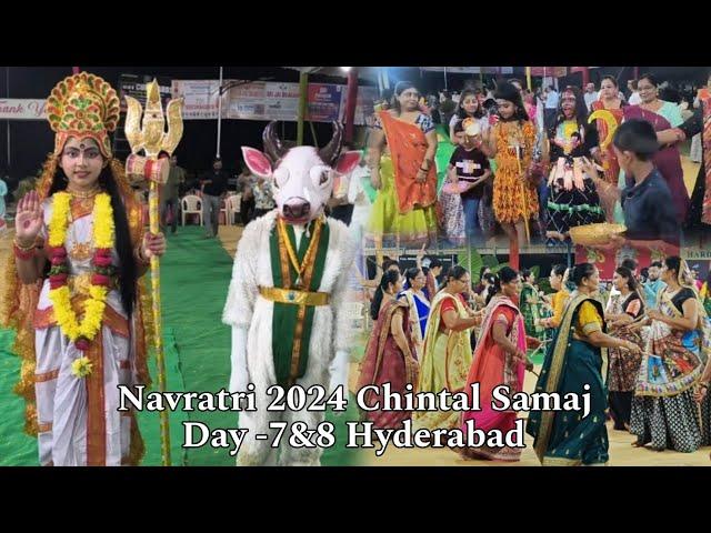 Vlog #241 Navratri Day - 7 & 8 Chintal Samaj Umiyadham Hyderabad