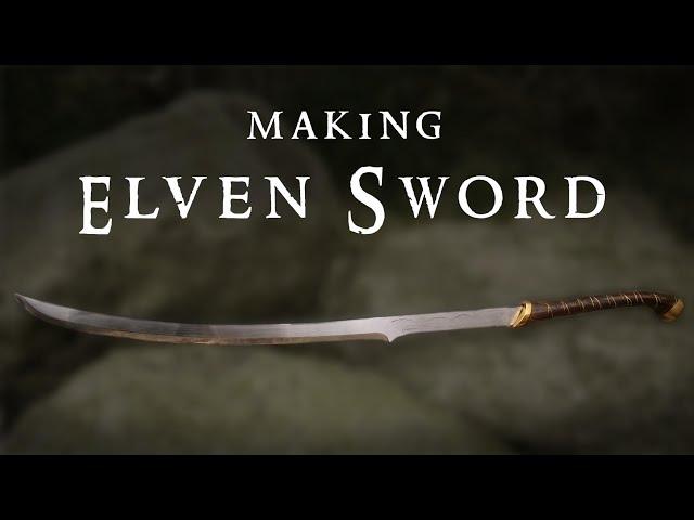 FORGING ELVEN SWORD | Inspired by The Lord of the Rings