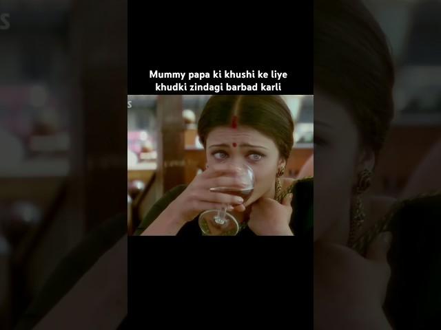 Ab jiyun ya Maru  #shorts #shortsfeed #song #bollywood #aishwaryarai #sad #relatable #shortvideo