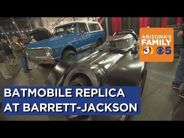 Cars from movies like Gone in 60 Seconds and Batman (1989) at Barrett-Jackson