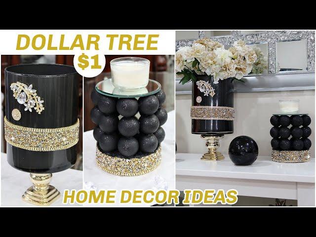 DOLLAR TREE DIY HOME DECOR PROJECTS 2021 | AFFORDABLE + GLAM & EASY $1 DIY ROOM DECOR IDEAS